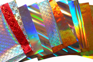 Transfer Metallised Holographic Paper